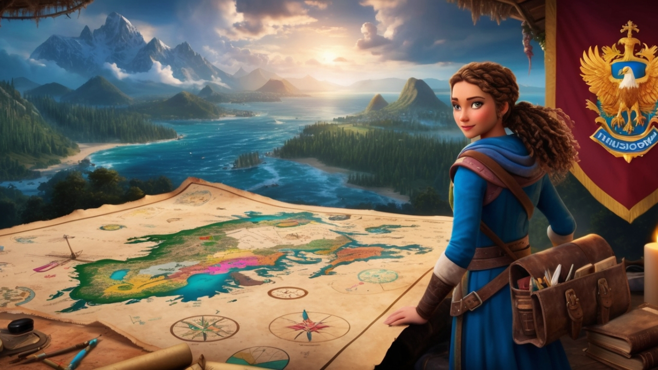 Charting the Unknown: Shakra’s Cartographic Quest in the Kingdom of Pharloom