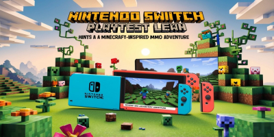 Nintendo Switch Playtest Leak Hints at a Minecraft-Inspired MMO Adventure