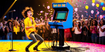 Unexpected Onstage Encounter Sparks a Viral 8-Bit Craze