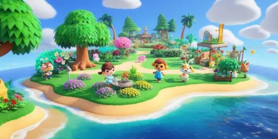 Unbounded Dreams: Crafting Magical Islands in Animal Crossing