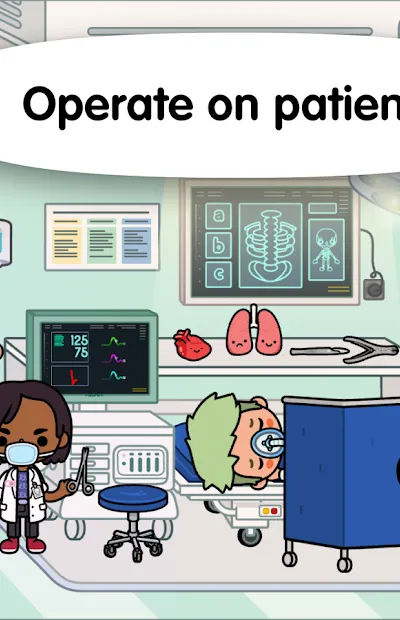 Toca Life: Hospital screenshot 1