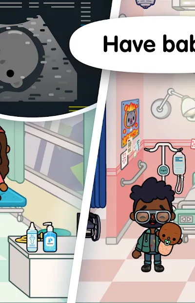 Toca Life: Hospital screenshot 2