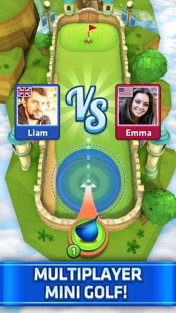 Mini Golf King - Multiplayer Game screenshot 1