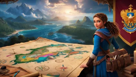 Charting the Unknown: Shakra’s Cartographic Quest in the Kingdom of Pharloom